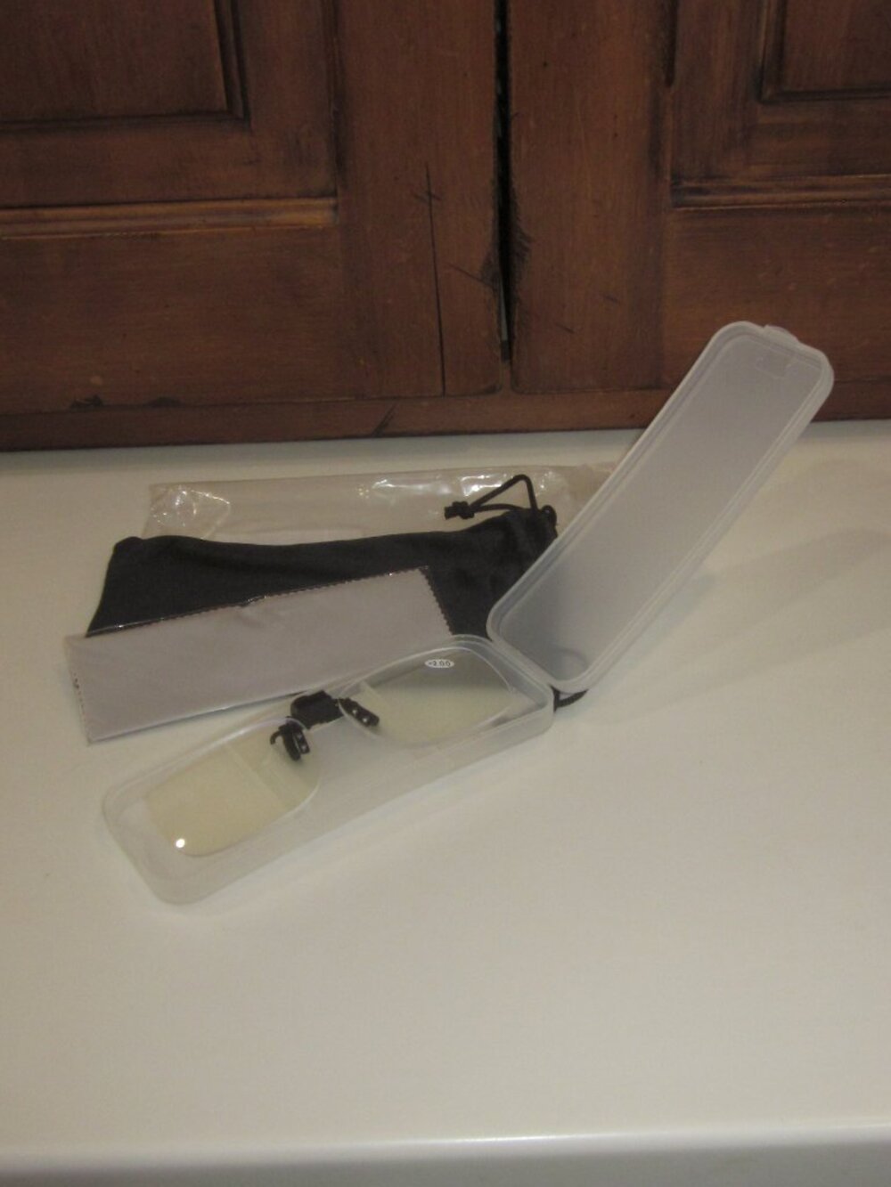 Mens Clip-on Flip-up 2.0 Magnifying Glasses